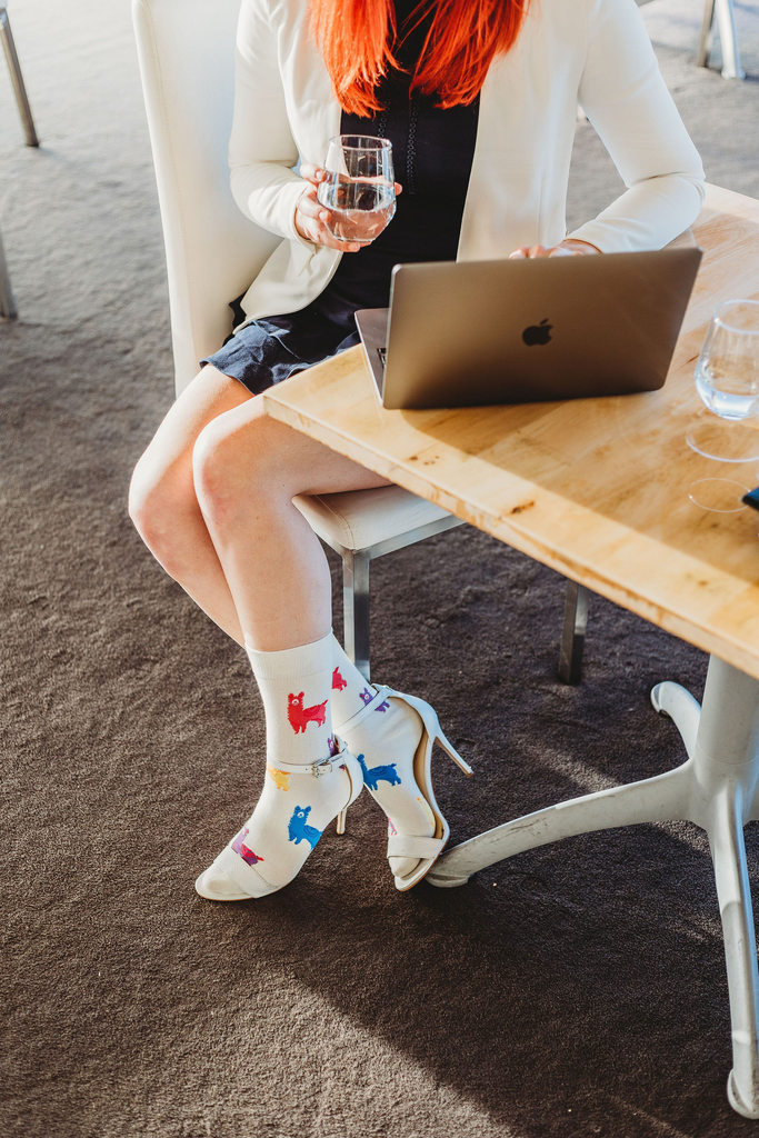 Embrace whimsy with Animals socks, showcasing Aussie creatures from kangaroos to kookaburras. Crafted for comfort, celebrate Australia's beauty in wild style