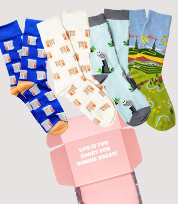 Canberra Icons Gift Pack - 4 Pairs - CAPITAL SOCKS