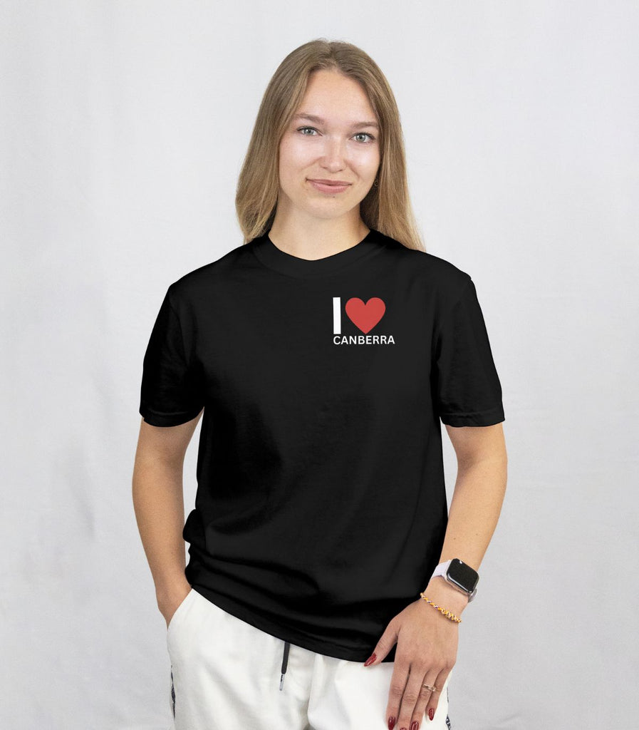 I Love Canberra T-Shirt - CAPITAL SOCKS