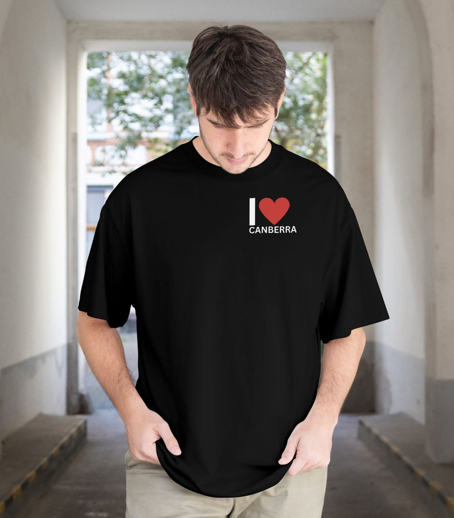 I Love Canberra T-Shirt - CAPITAL SOCKS