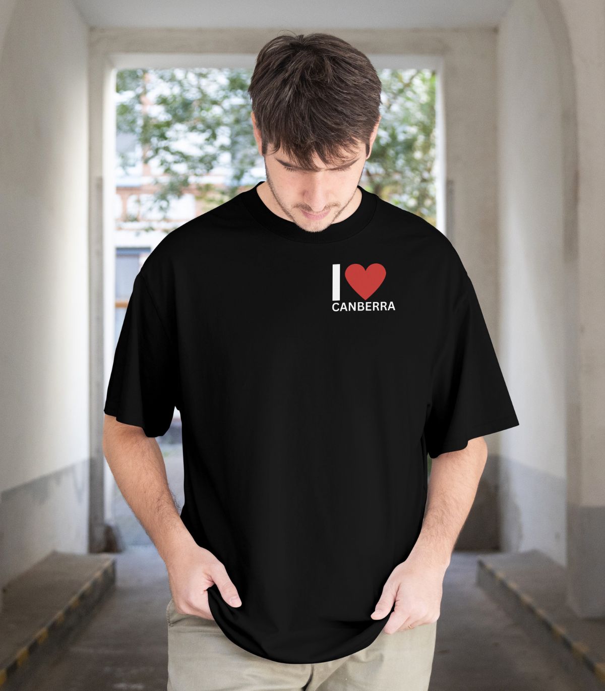 I Love Canberra T-Shirt - CAPITAL SOCKS