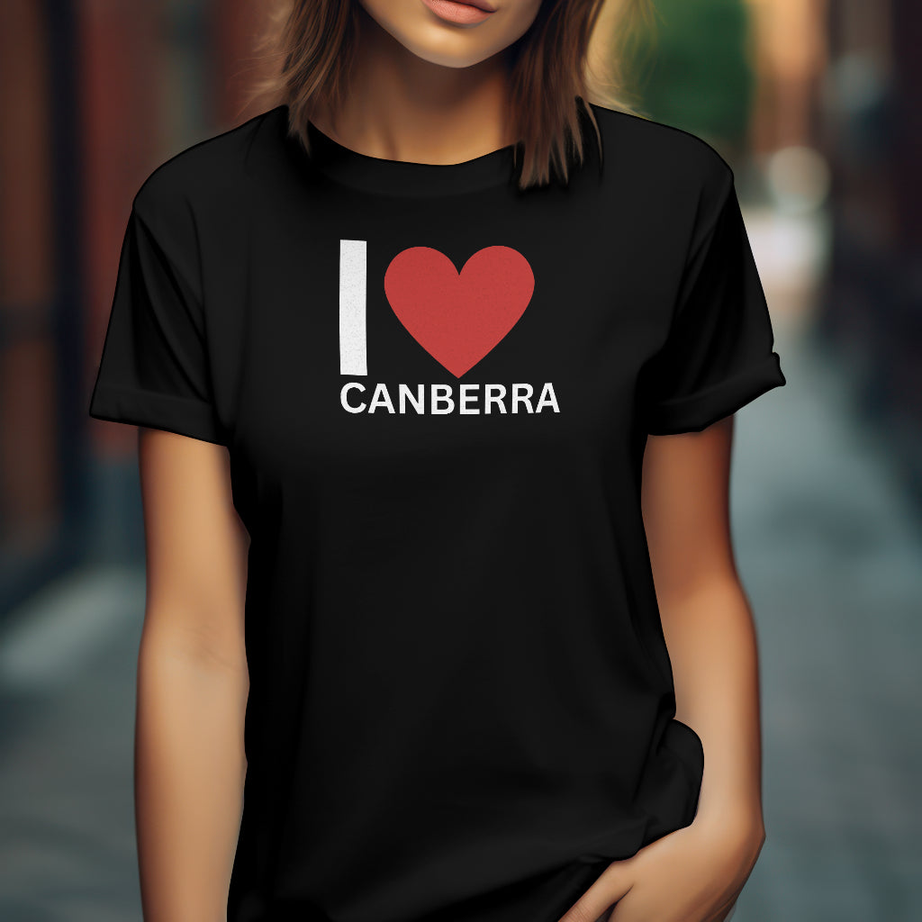 I Love Canberra T-Shirt - CAPITAL SOCKS