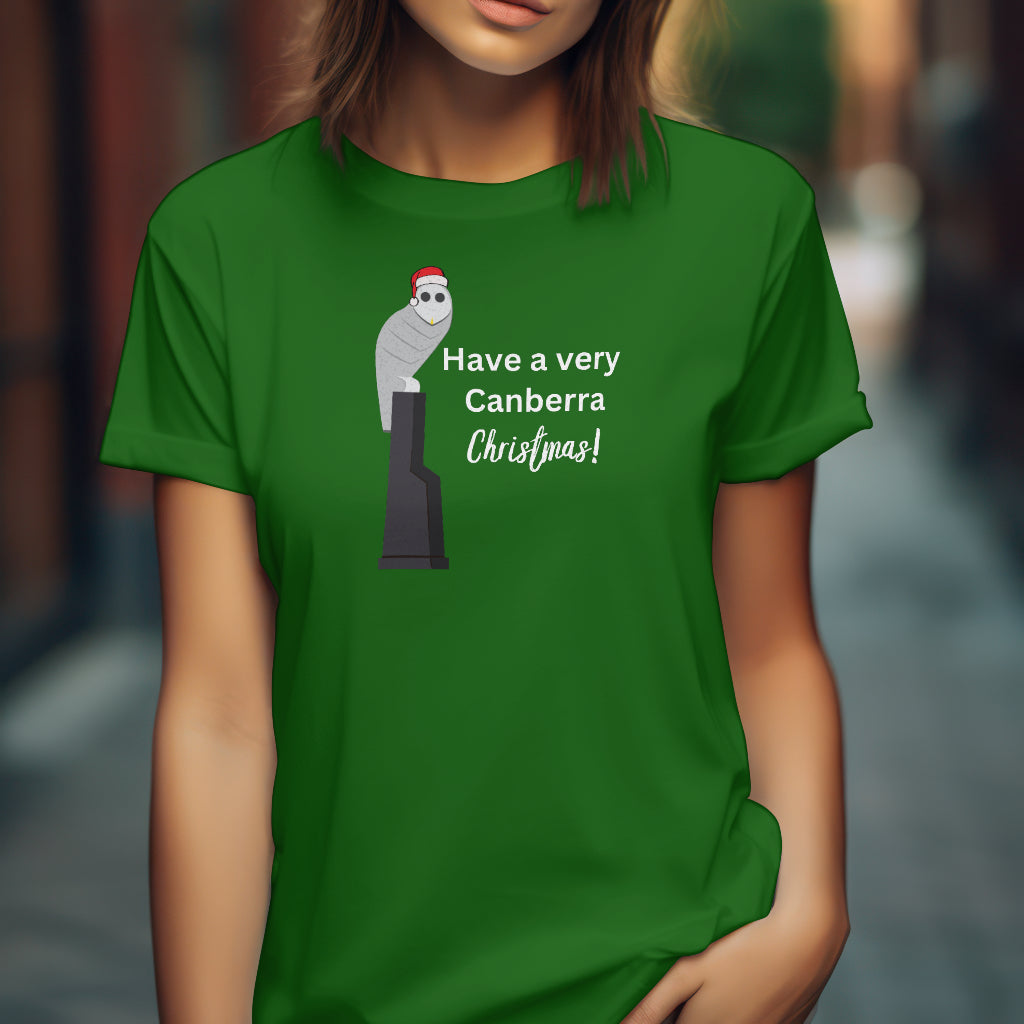 Canberra Christmas T-Shirt - Green - CAPITAL SOCKS