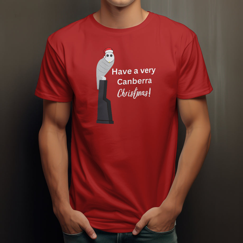 Canberra Christmas T-Shirt - Red - CAPITAL SOCKS