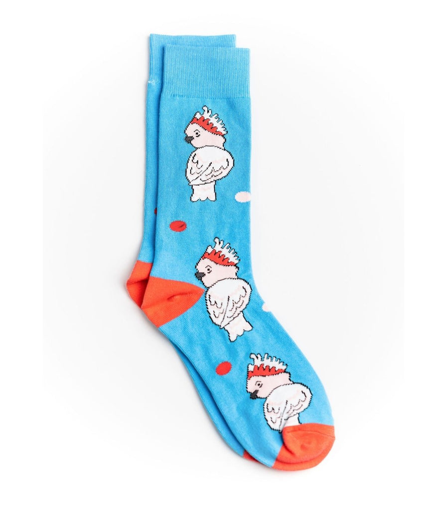 Major Mitchell Cockatoos - CAPITAL SOCKS