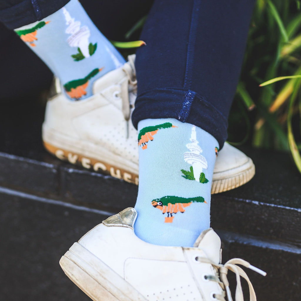 Skywhale & Telstra Tower Socks- CAPITAL SOCKS Canberra Australia